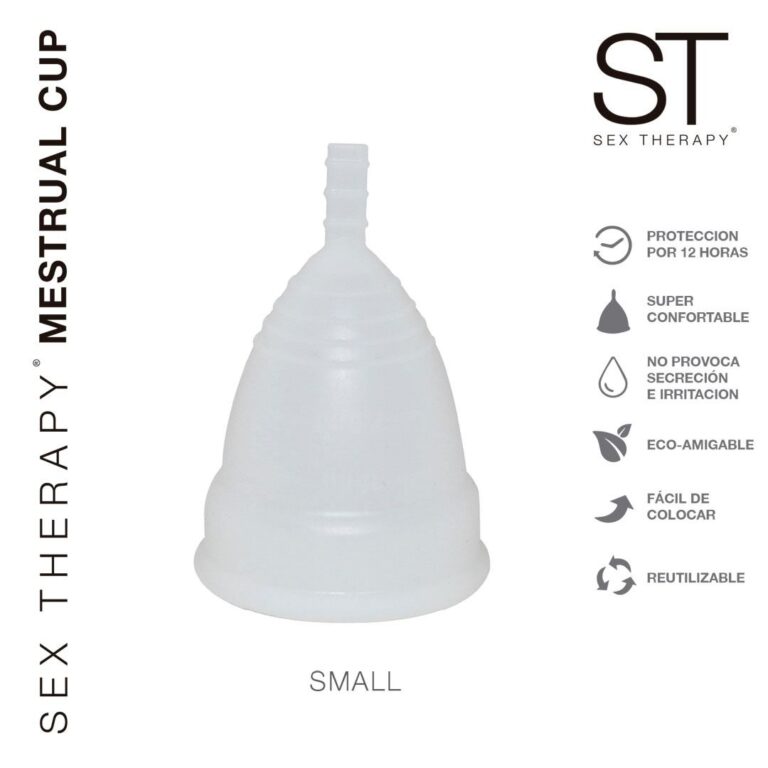 Copa menstrual small blanca