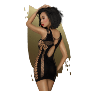 Mini dress juicy poison black