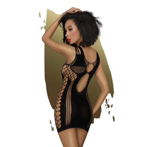 Mini dress juicy poison black