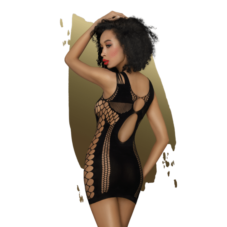 Mini dress juicy poison black - Image 3