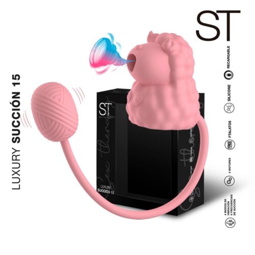 Luxury succión 15 pink