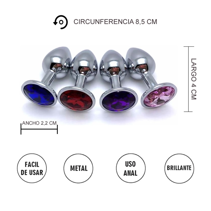 Joya anal de metal Small