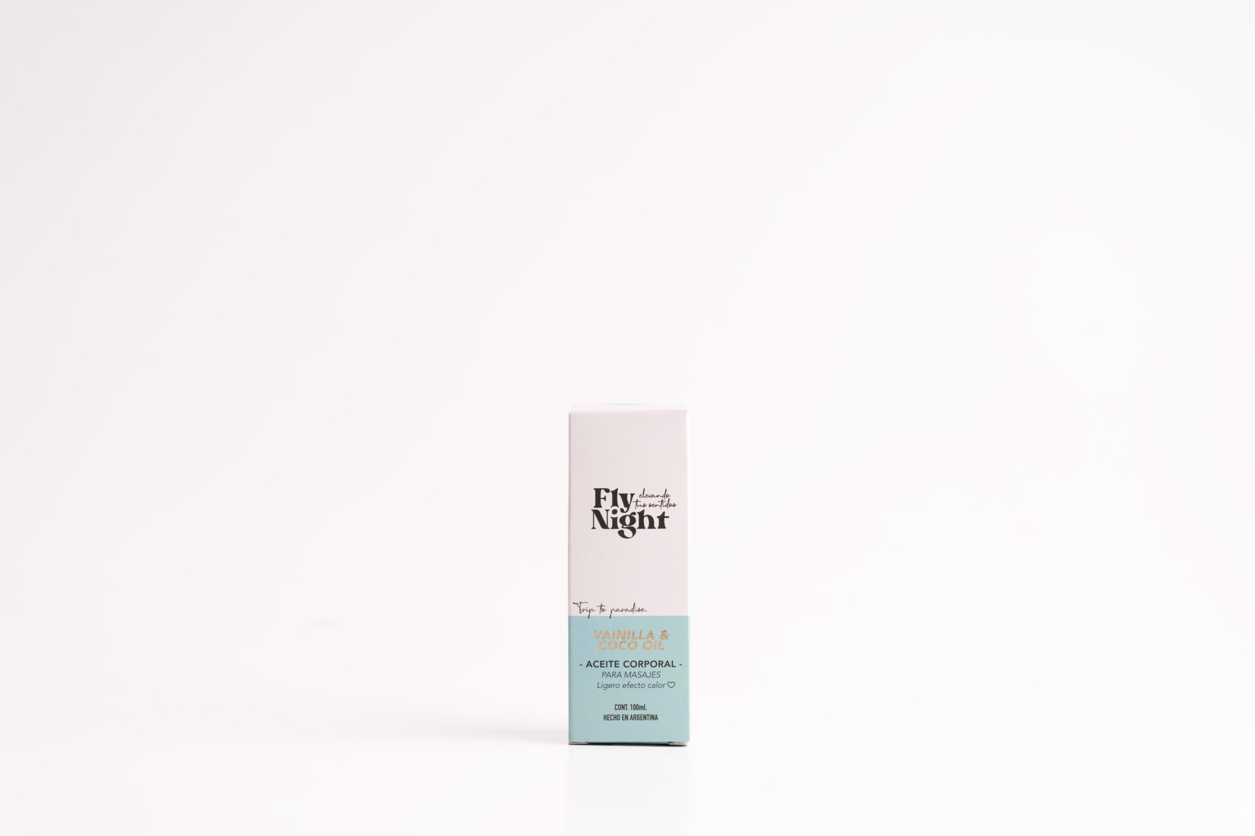 Aceite Para Masajes Sabor Coco Y Vainilla 100 Cc
